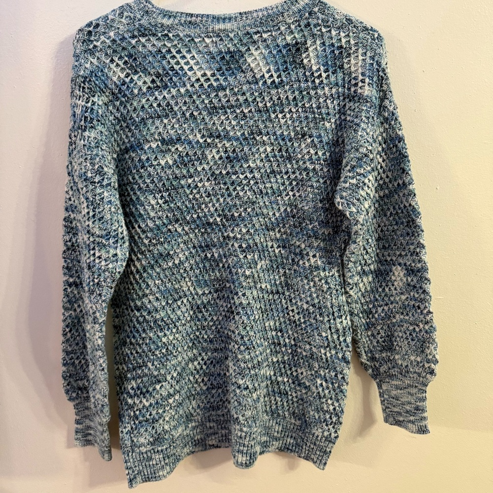 Women's Isabel Maternity Shades of Blue Sweater Small